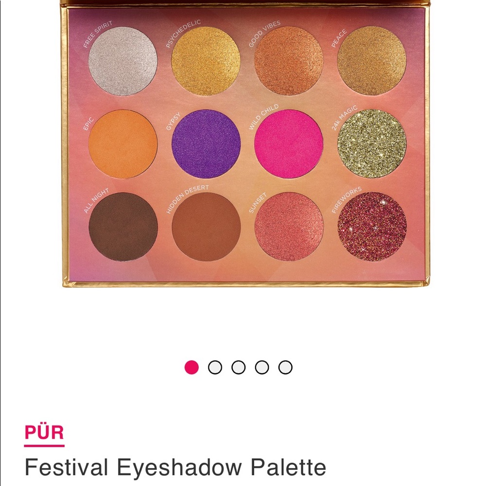 PUR Festival 12-Piece Pressed Pigment Palette